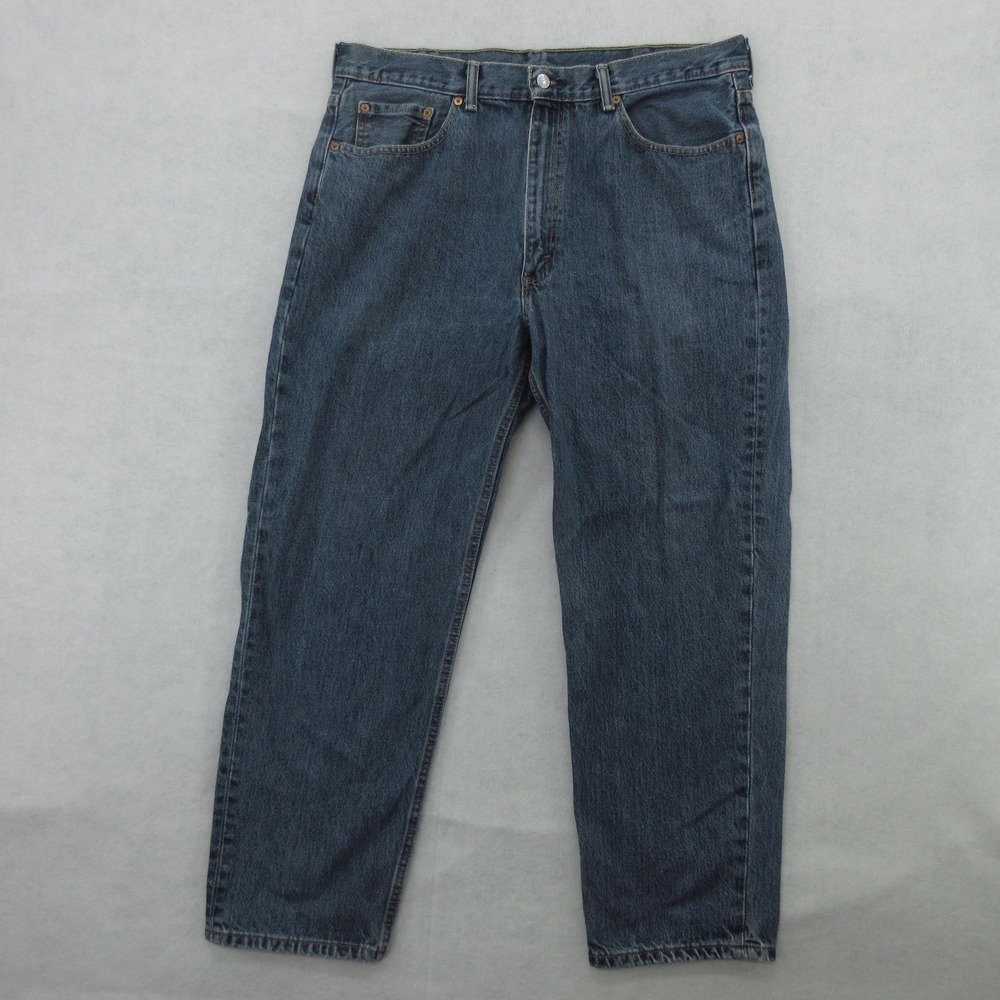 Vintage Levi's 550 Jeans Mens 38x28 Blue Relaxed Fit Tapered Leg Denim 90s